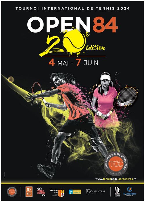 Open 84 Tennis Du 4 mai au 7 juin 2024