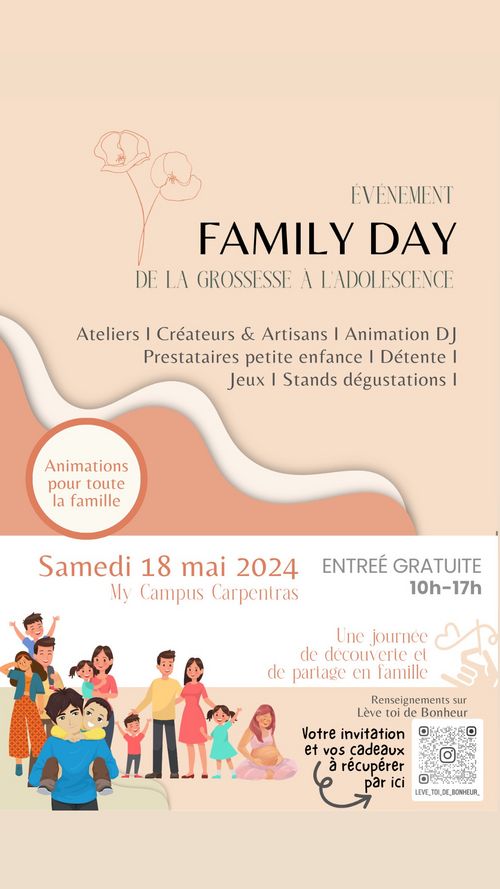 Family Day Le 18 mai 2024